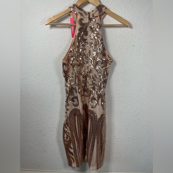 NWT- XTAREN Sequin Embellished Dress - Picture 3 of 11